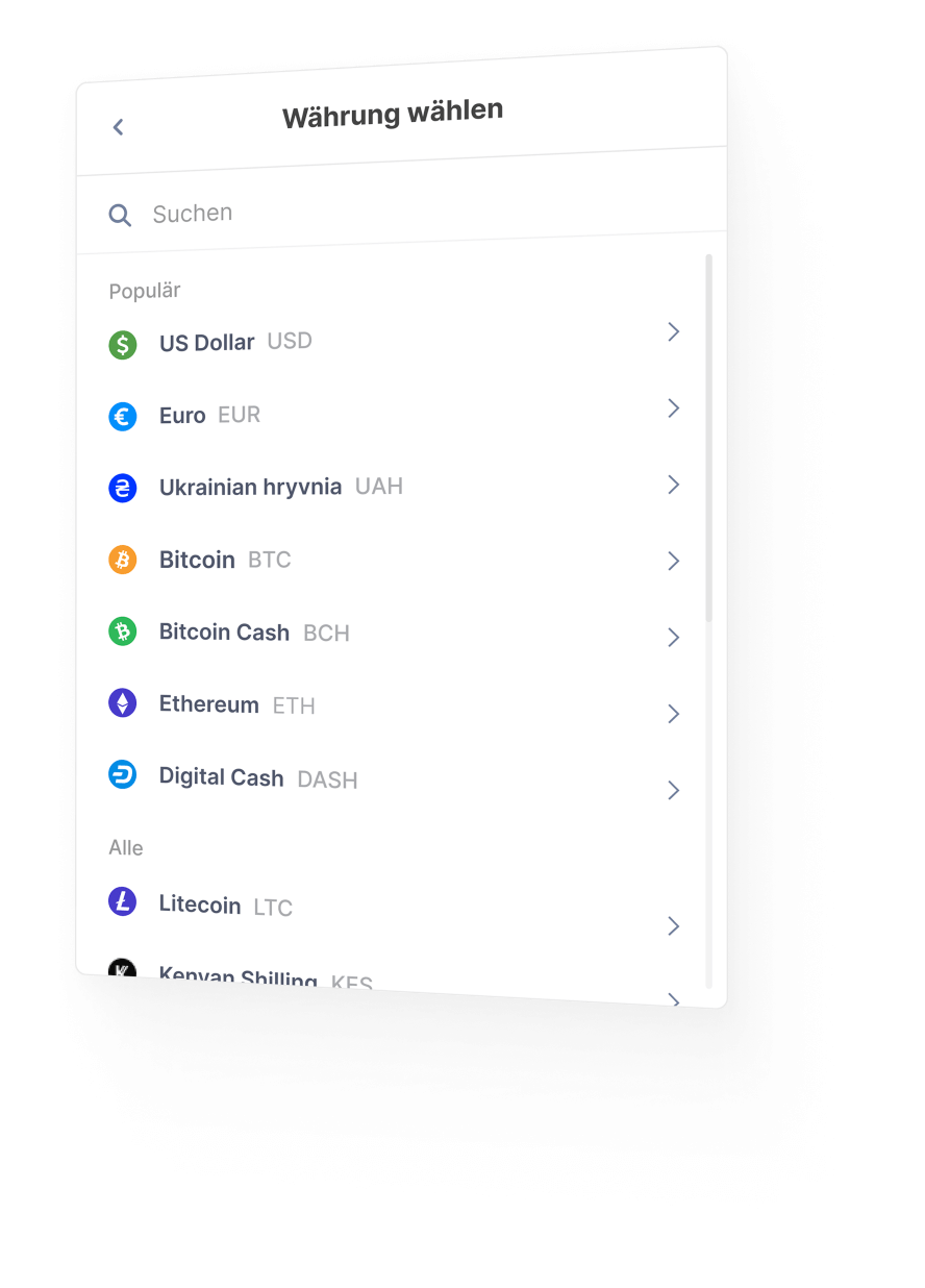 widget crypto